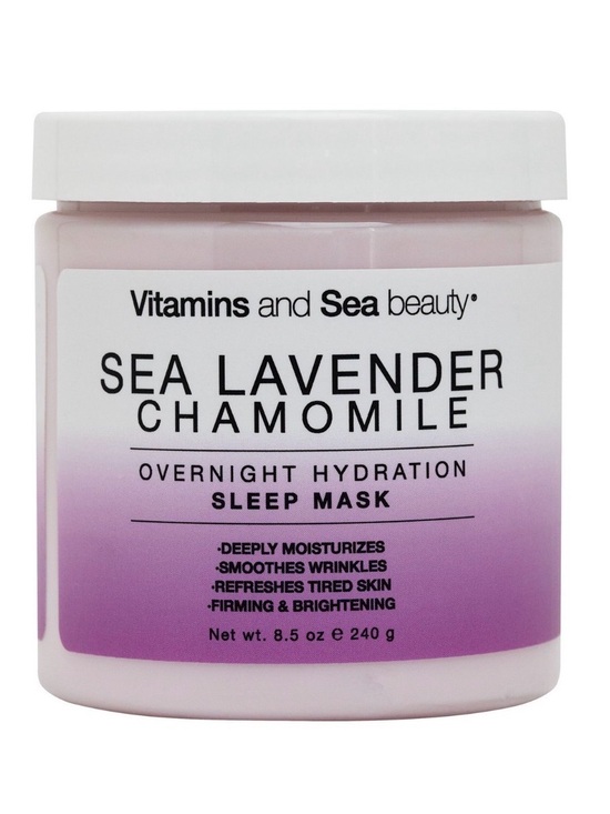 Vitamins and Sea Beauty Other - Vitamins and Sea Beauty Sea Lavender + Chamomile Overnight Hydration Sleep Mask